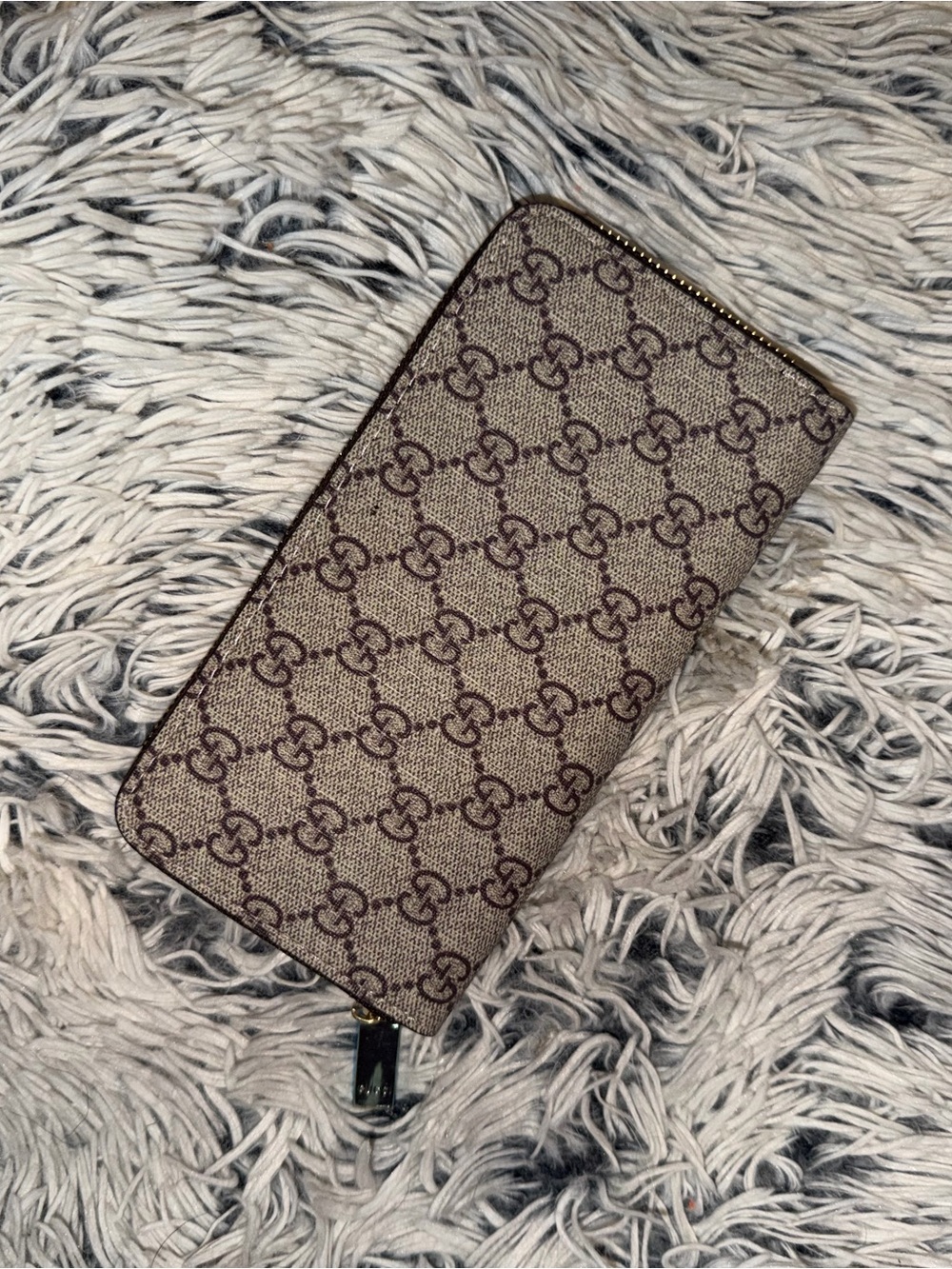 Monogram Zip Wallet - Picture 2 of 3